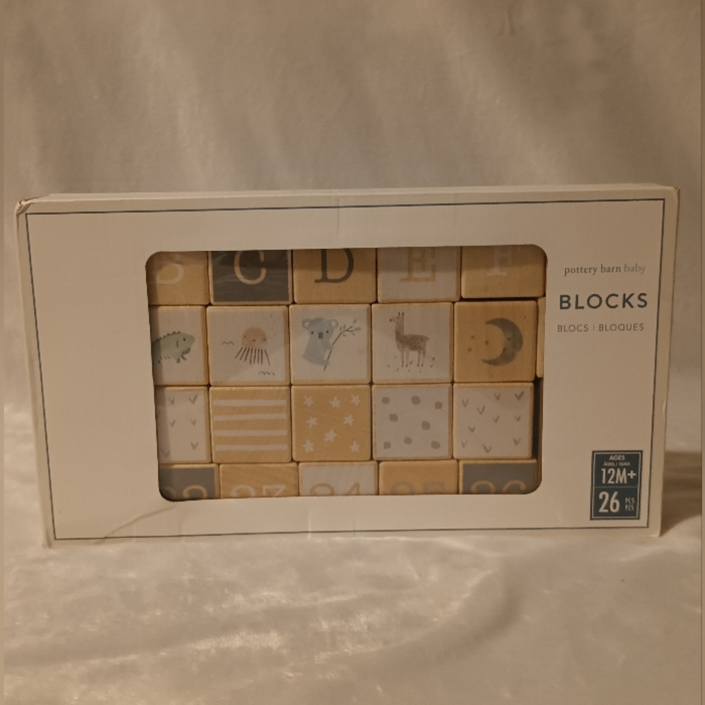 Pottery Barn Baby Learning Blocks